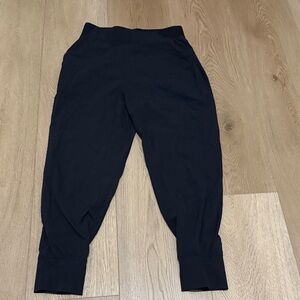 Nike Black Nylon Track Joggers